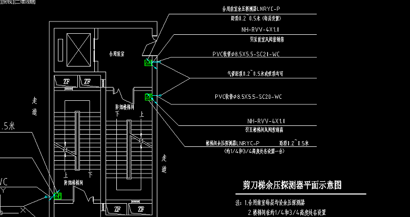 餘壓傳感器圖紙表示型號